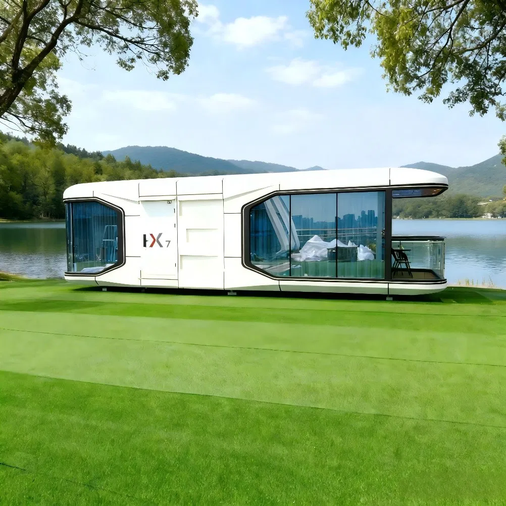 Portable Casa Modular Container Prefab Capsule Vessel Prefabricated House for Vacation Homes