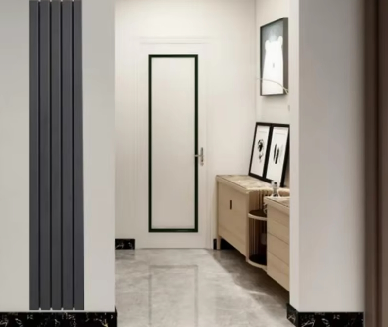 Steel Oval Panel Wall Water Heating Anthracite Radiator for Sale