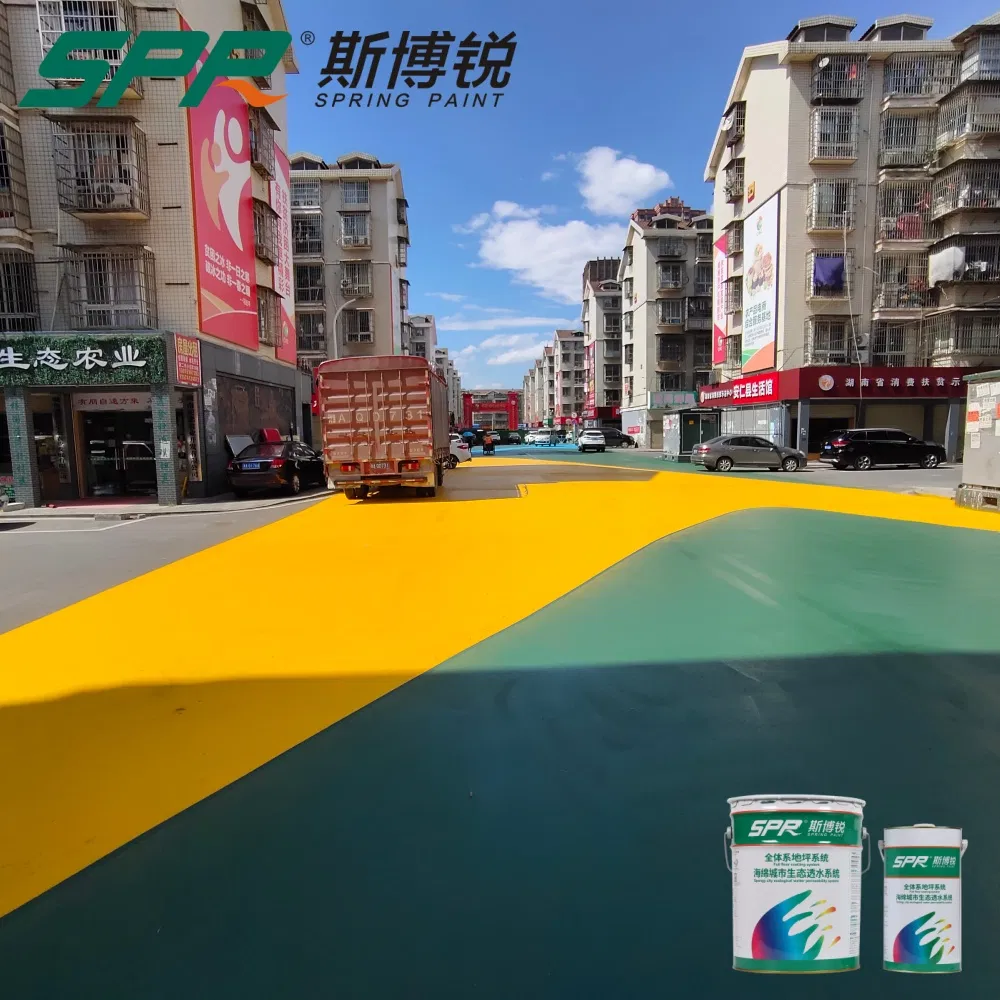 Vibrant Non-Fade Asphalt Pavement Color-Changing Floor for Stadiums