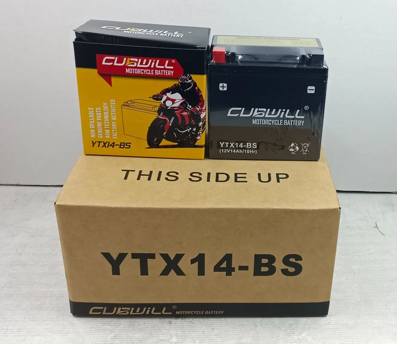 Аккумулятор YTX14-BS 12V 14ah для мотоцикла