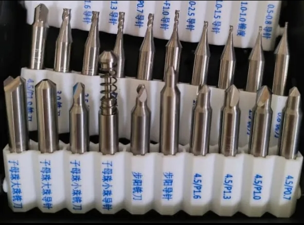 Milling Cutter & Decoder Probe Tracer for Vertical Key Cutting Machine Locksmith Tools