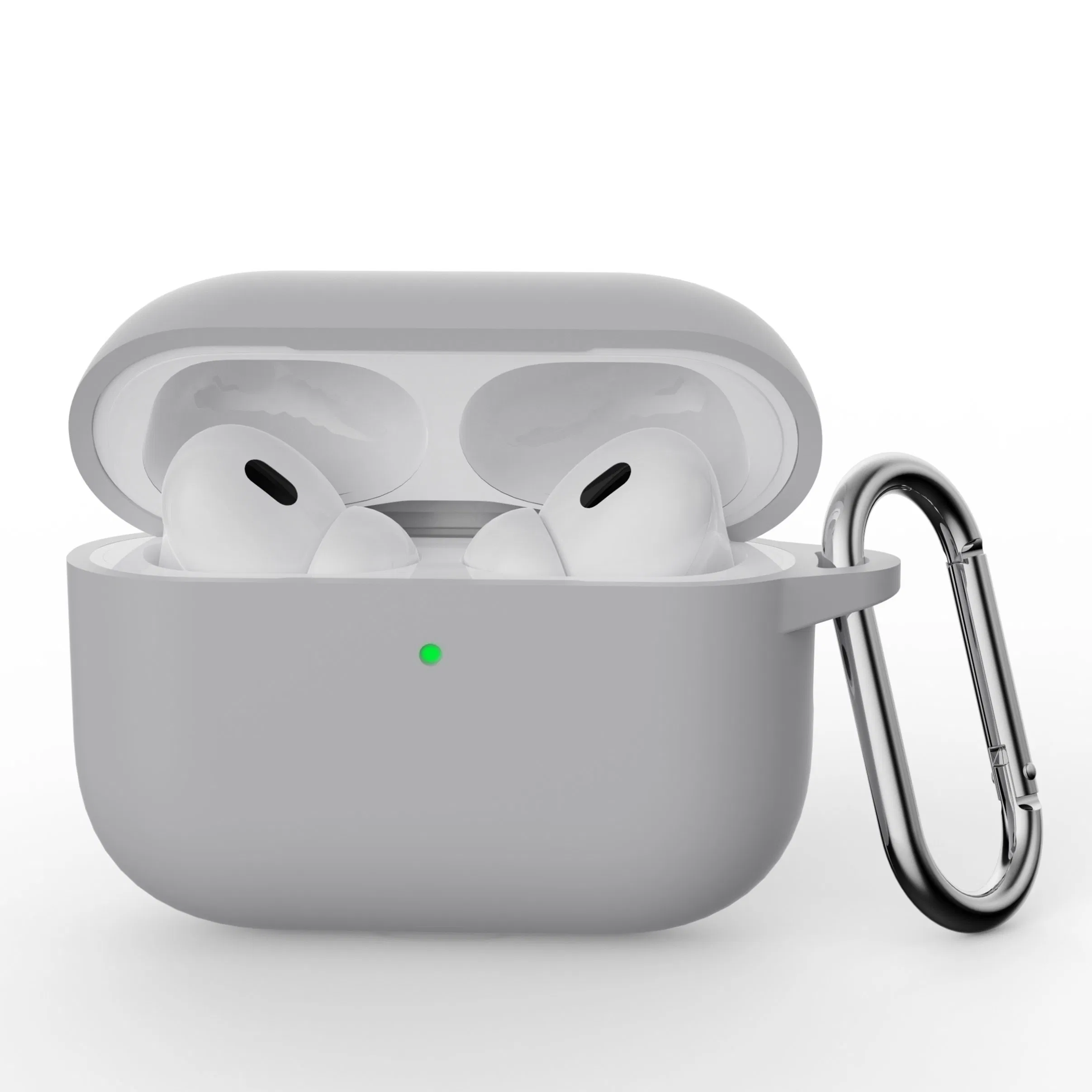 Чехол-карабин для AirPods PRO 3, силиконовый, 3 цвета