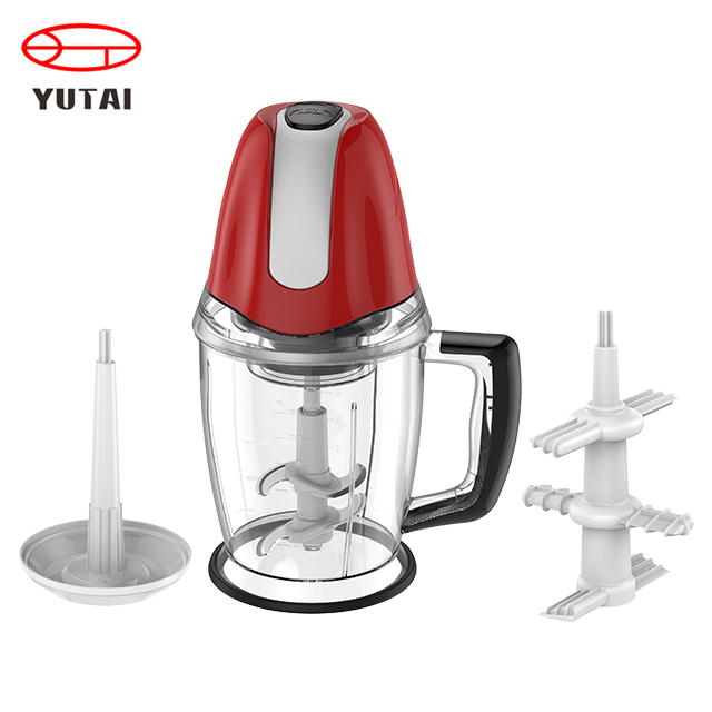 Powerful 300W Motor BPA-Free Plastic Bowl Electric Food Processor Chopper Meat Grinder
