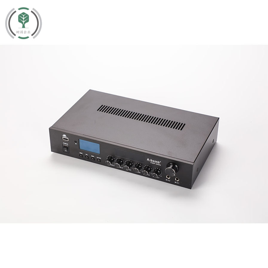 Домашний стерео усилитель мощности Shuyuan AMP-2080