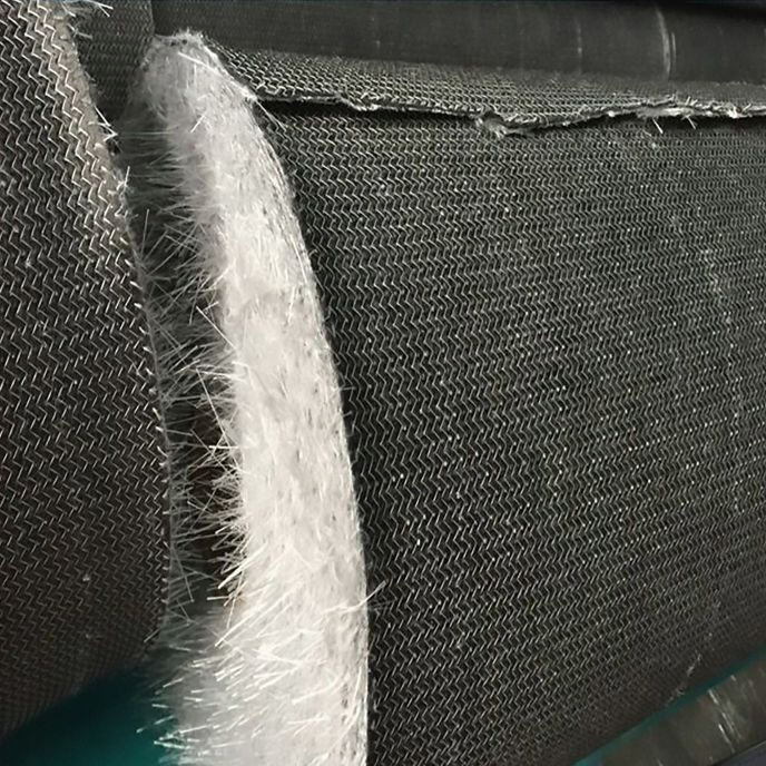 Fiberglass Stitch Mat with Carbon Veil for Pultrusion