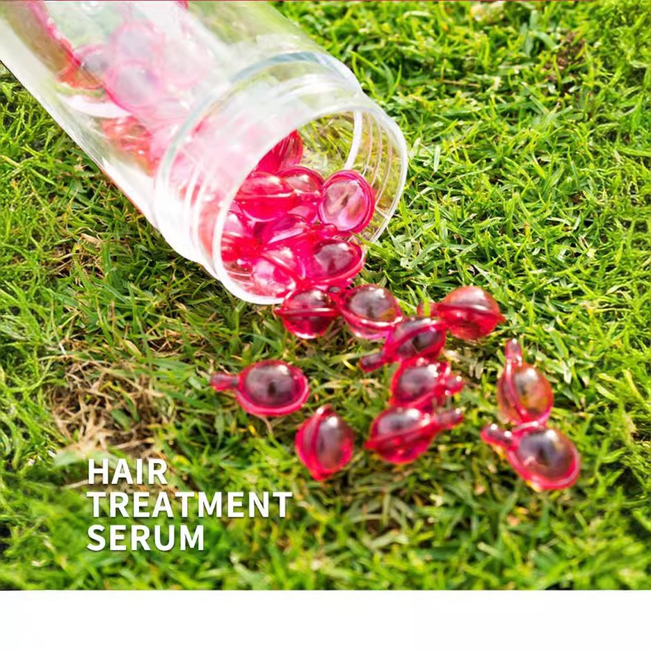 OEM Private Label Daily Hair Vitamin Hair Treatment Serum Oil Capsules