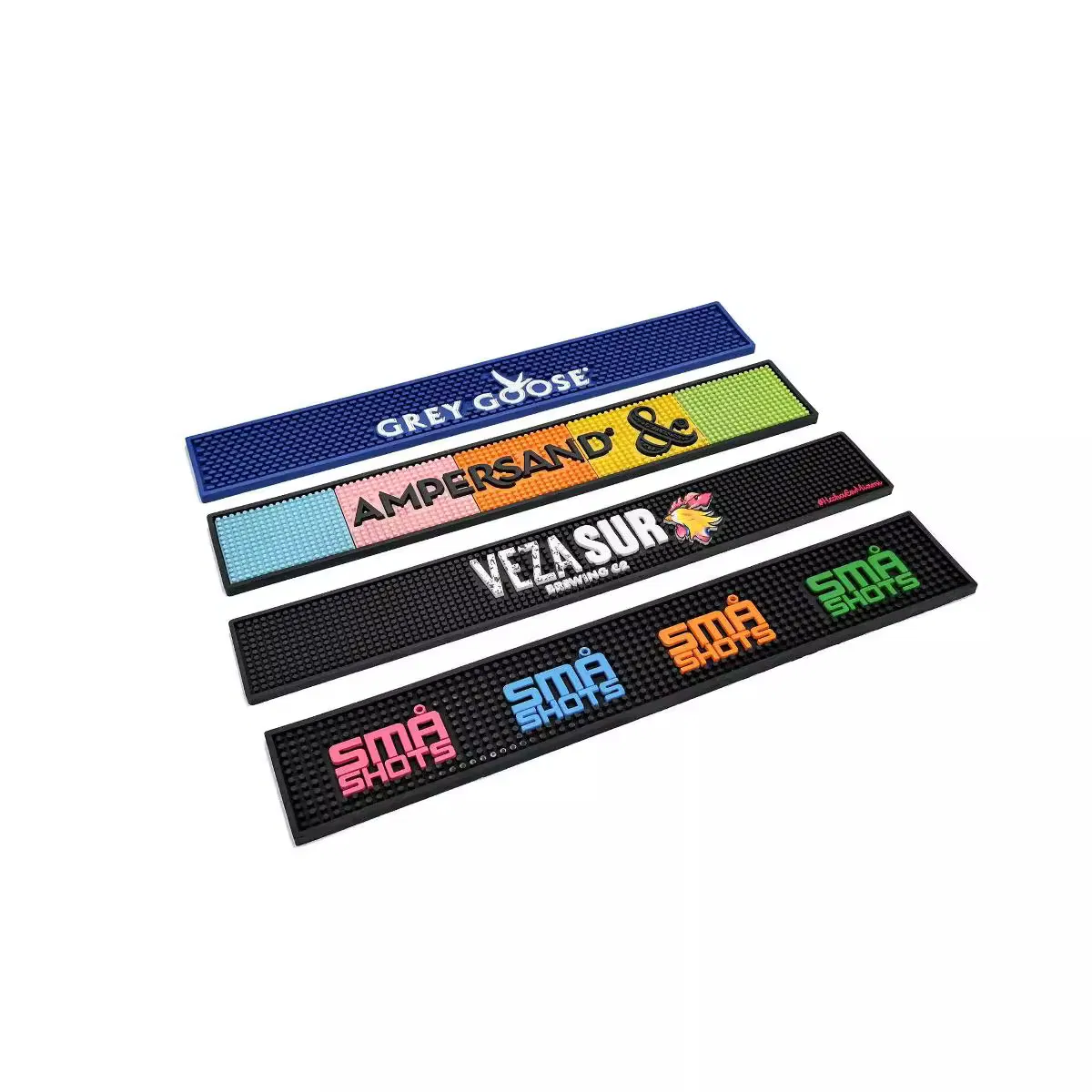 Soft PVC Bar Mat with Logo for Beer & Drink Branded PVC Bar Service Mat Bar Mat