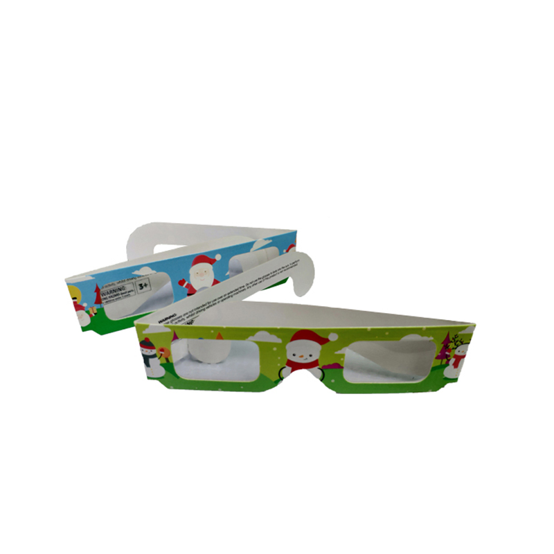 2025 Heart Light Diffraction Glasses Paper Diffraction Glasses