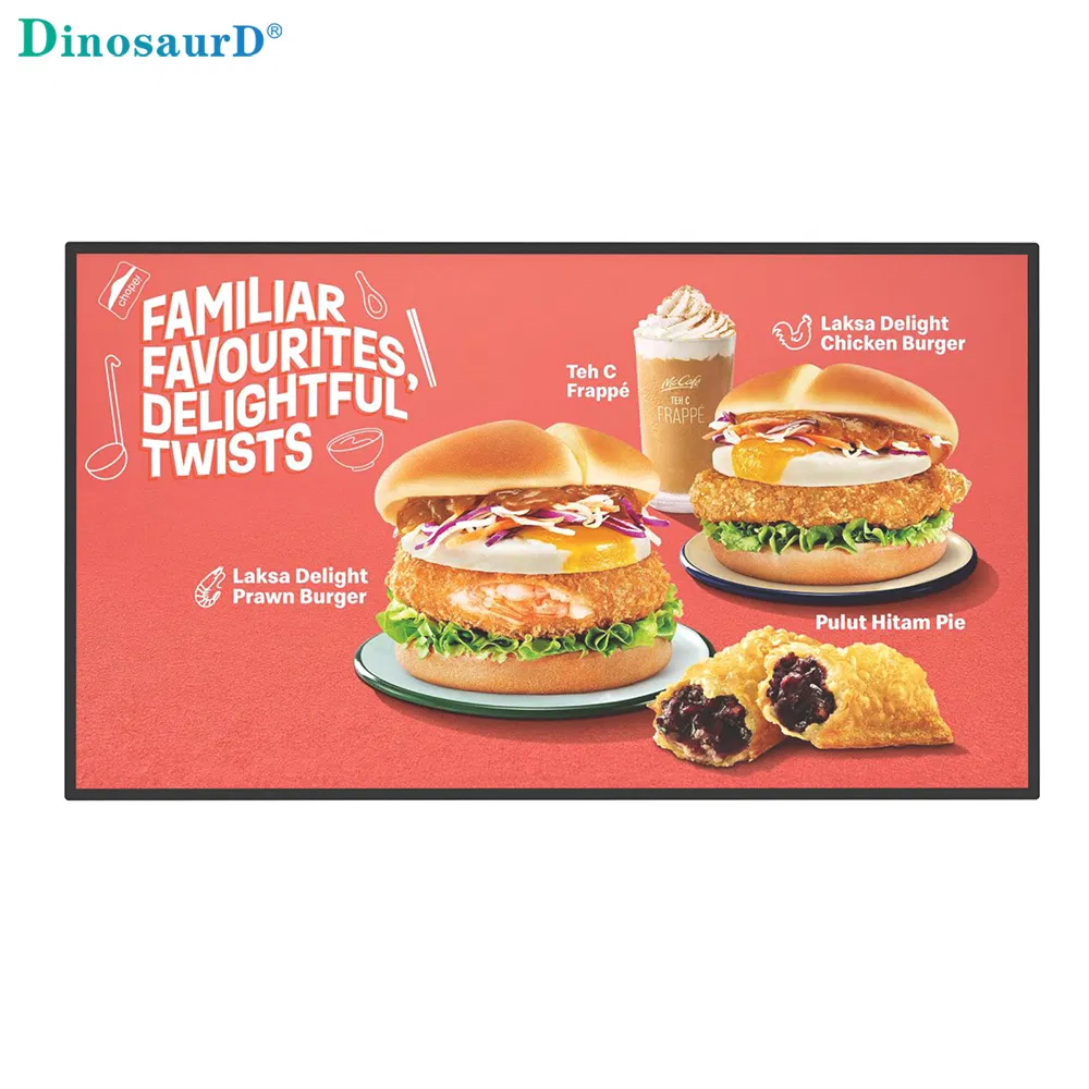 Smart Interactive Touch Monitor Screen Solutions Advertising Screen Video Display Window Totem Wall Mount Tablet LCD Digital Signage for Businessess