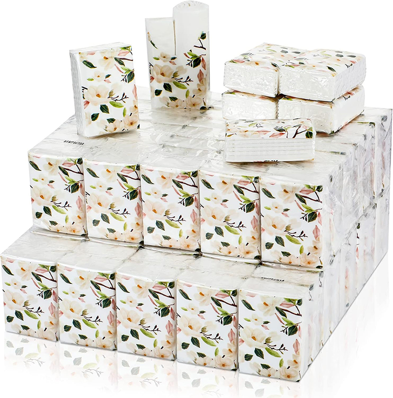 4 Ply Luxury Advertise Pocket Facial Tissue Small Pack for Premium Home Use