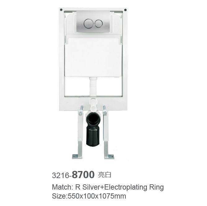 New for Toilet Concealed Cistern Frame for Wall Mounted Toilet Mute Concealed Cistern Bathroom Cistern Fittings