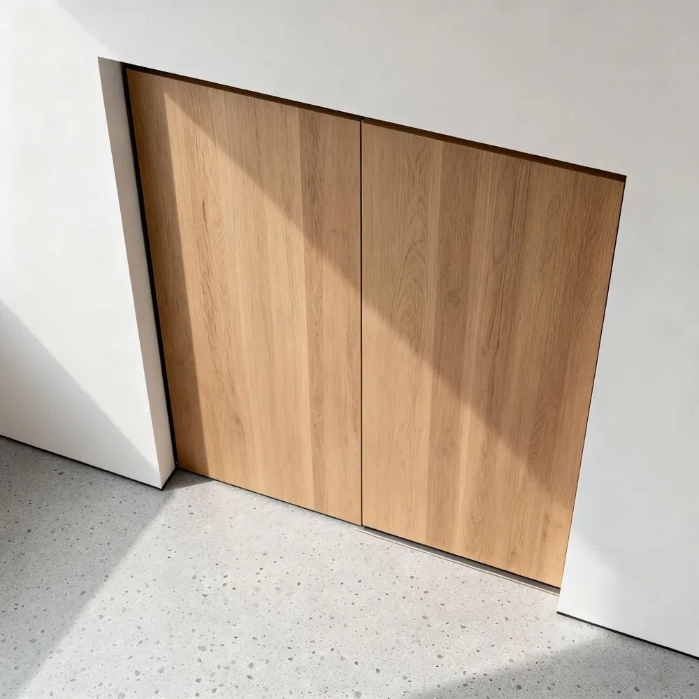 Durable Smooth Operation Easy Installation Quiet Hidden Pocket Door Hardware Kit