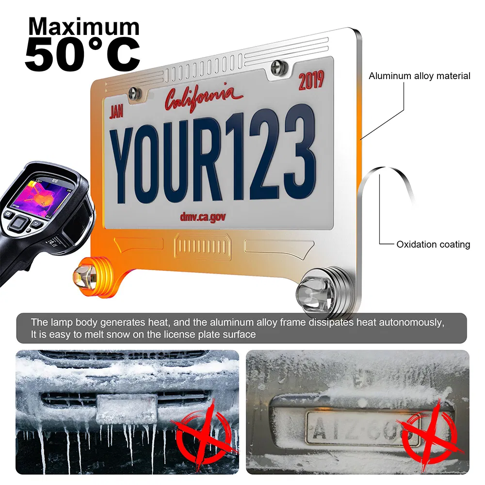 Противотуманная фара Raych 18W с функцией плавления снега