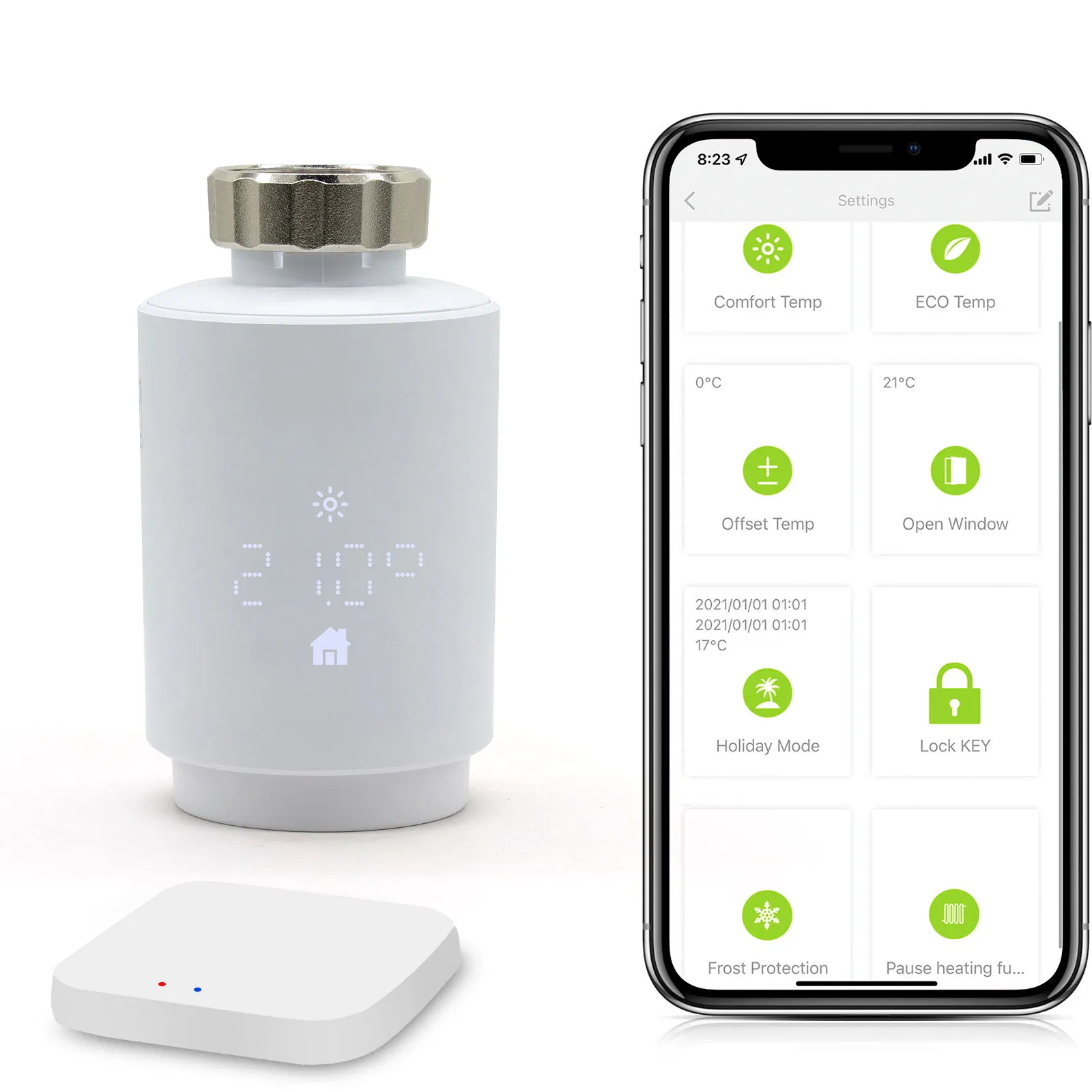 Smart Zigbee 3.0 Wireless Thermostat with Digital Display