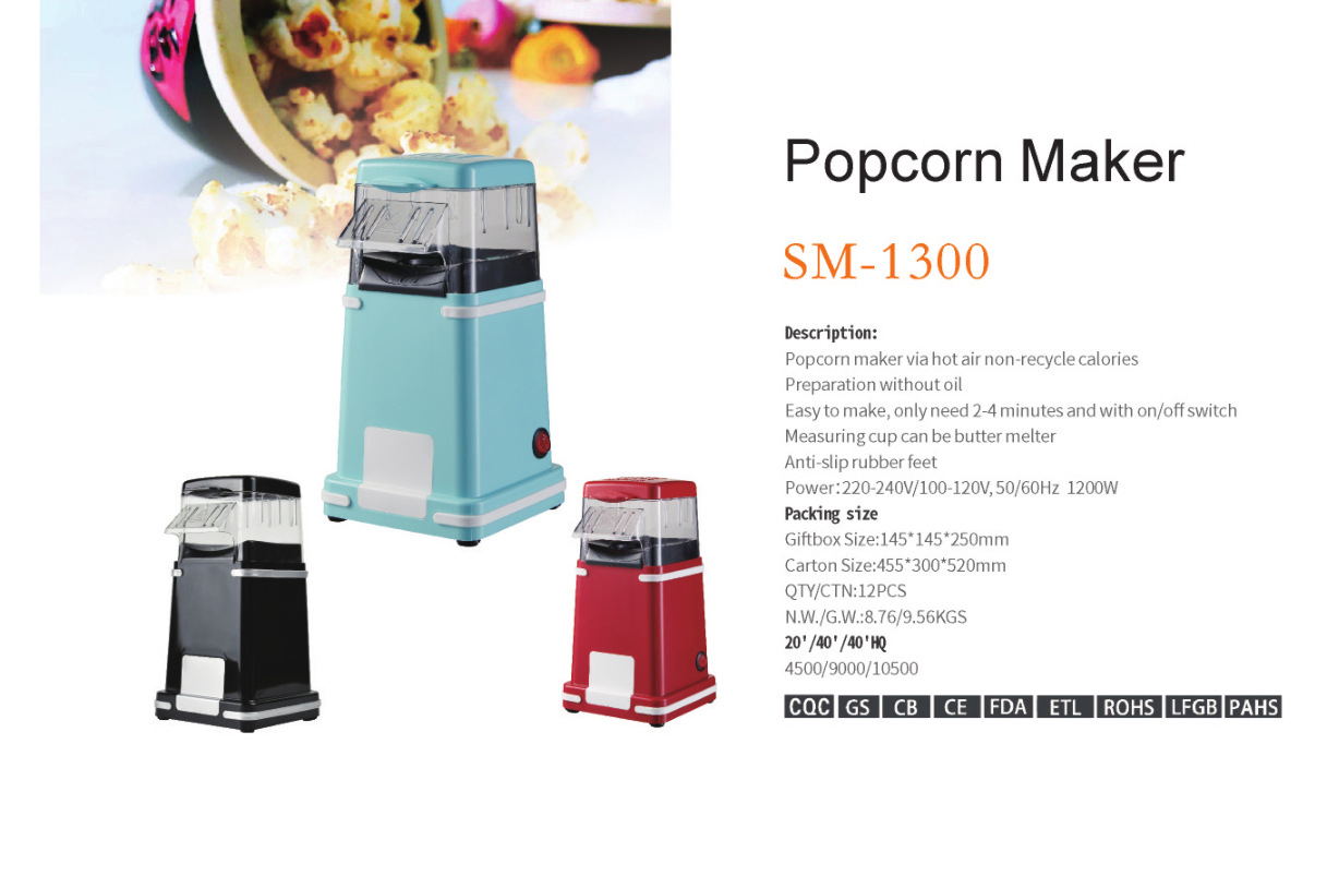 Automatic Industrial Commercial Ball Shape Popcorn Machine