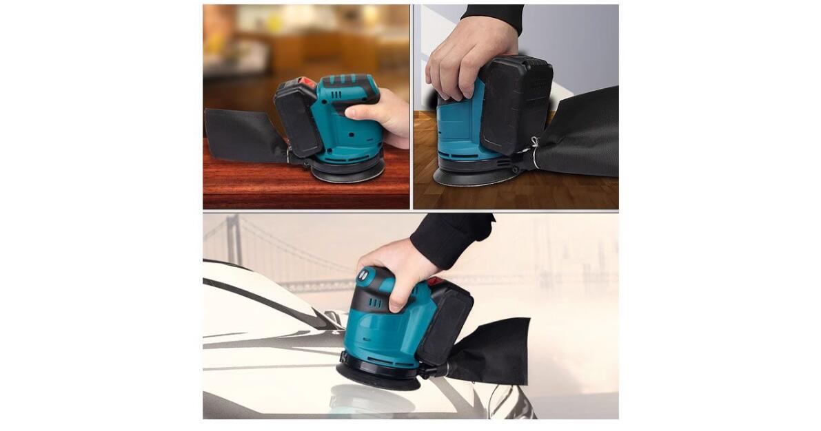 Power Tools Car Polishers and Buffers 125mm Dual Action Round Sanders