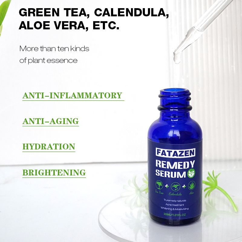 Anti-Inflammatory Remedy Acne Removing Serum Skincare Hydration Brightening Repairing Facial Essence