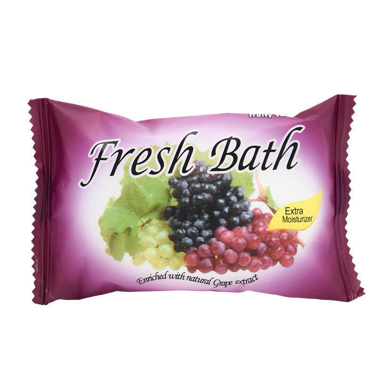 Manufacturer Custom Mini Hotel Grape Flavor Soap for Luxury Hotel Small Disposable Soap