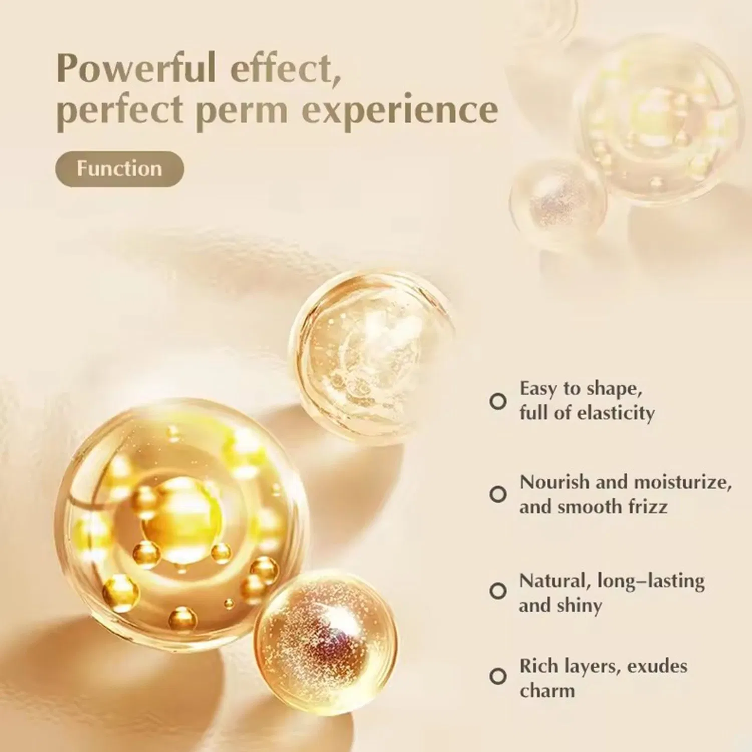 Professional Salon Permanent Hair Curling Cream