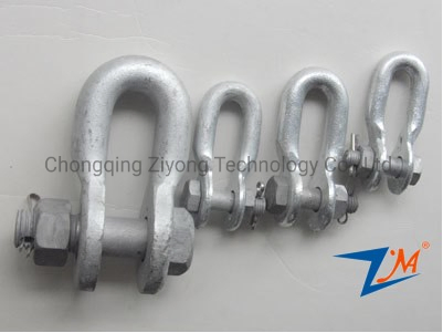 Useful Galvanized Steel U Shackle