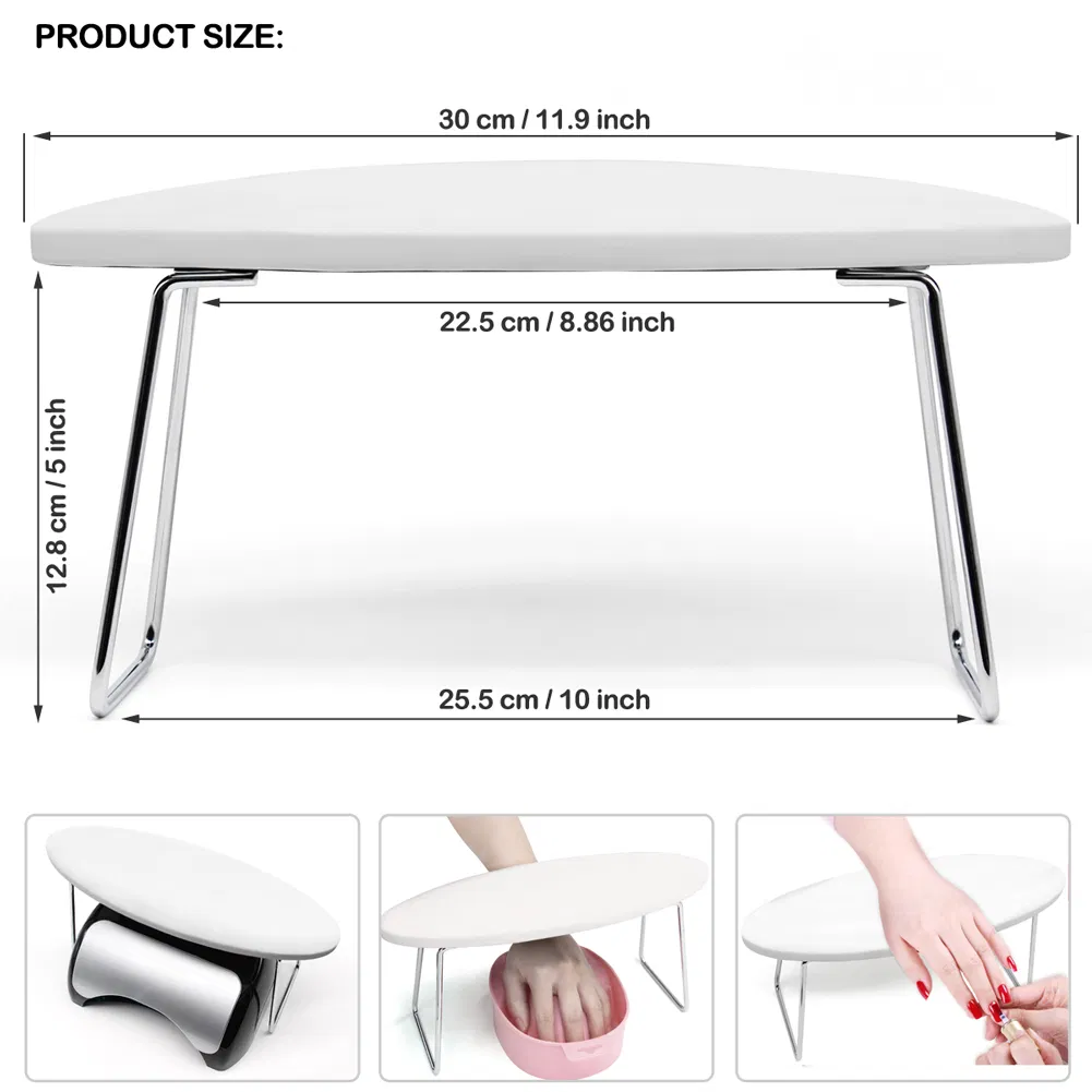 Professional Nail Arm Rest Stand for Acrylic Nails Cushion Hand Rest Holder