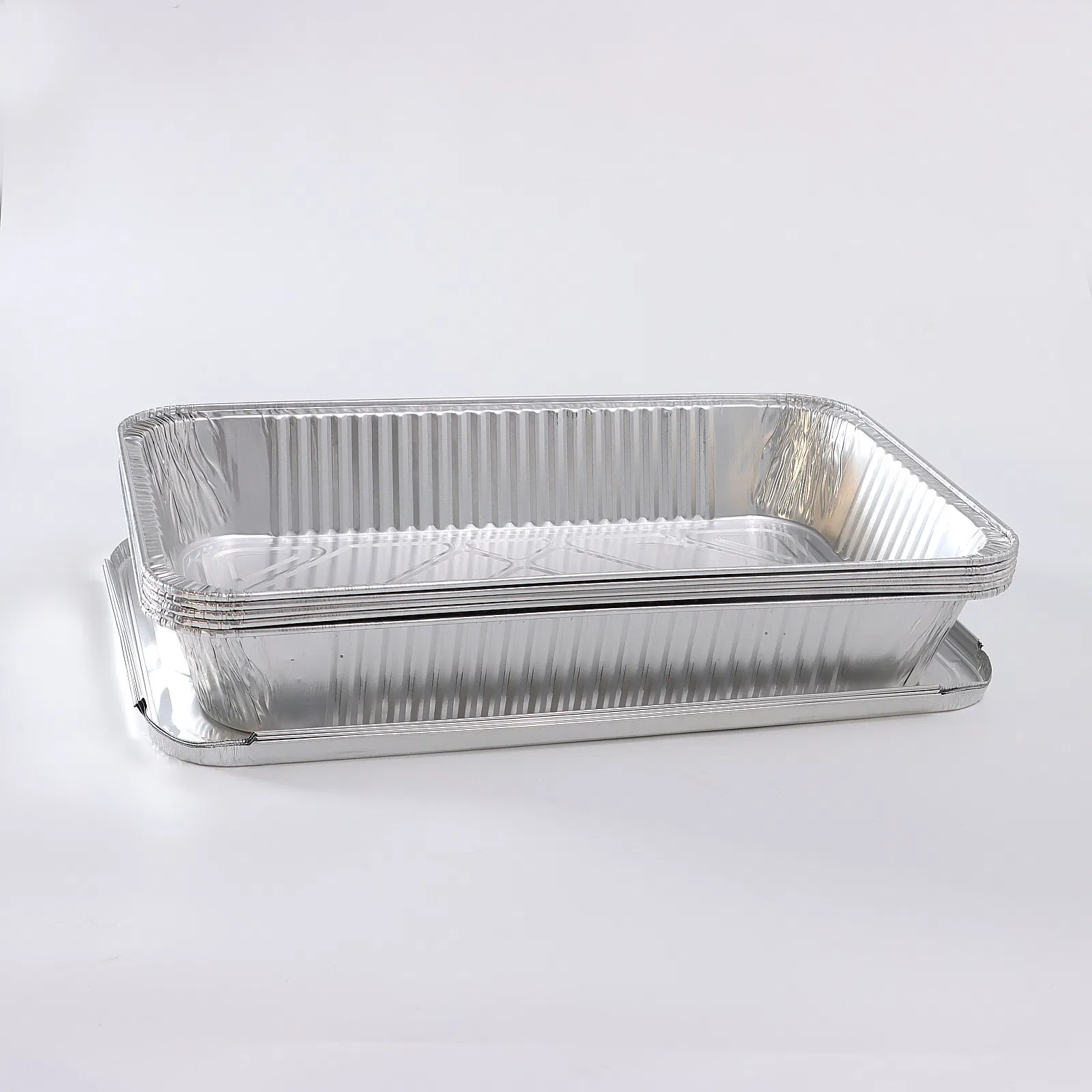 Disposable Rectangular Takeout Aluminum Foil Container Heavy Duty Aluminum Foil Baking Sheet