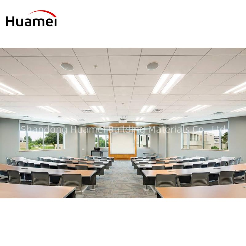 Hot Sale European Standards Sound Absorbing Fiberglass Acoustic Ceiling Panel for Office