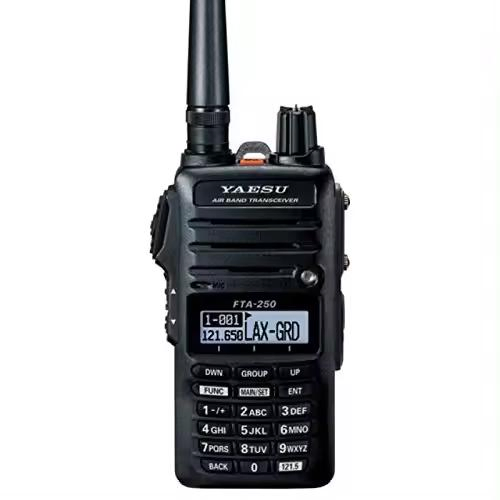 Портативная рация Yaesu FTA-250L для авиадиапазона