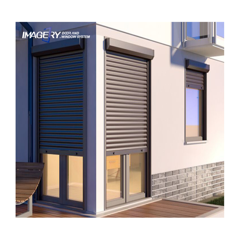 Aluminum Electric Metal Shutter Automatic Rolling Roll up Garage Door Roller Shutter