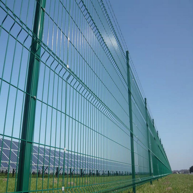 3D Curved Wire Fence/3D Curved Wire Mesh Fencing/3D V Fold Fence/3D Curvy Welded Wire Mesh