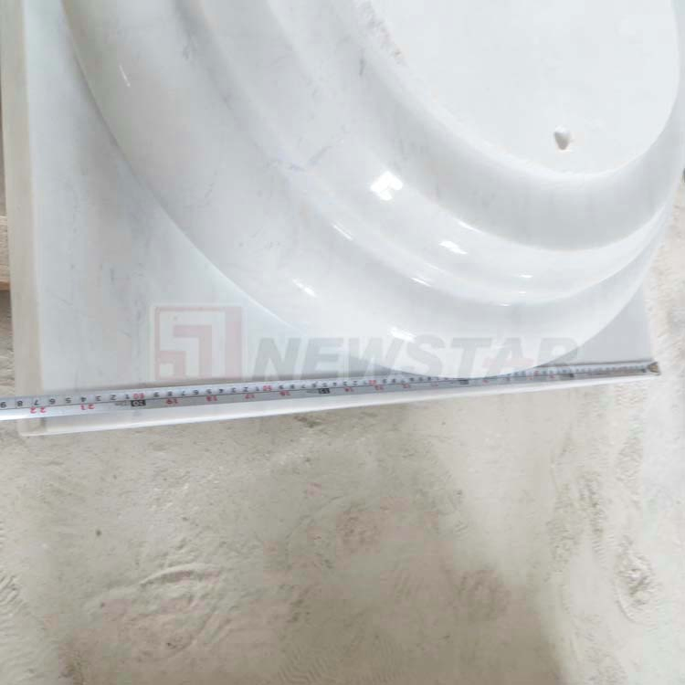 Limestone House Pillar Factory Round Pillar Design for Indoors Roman Marble Column Pillar White Marble Carved Stone Pillar