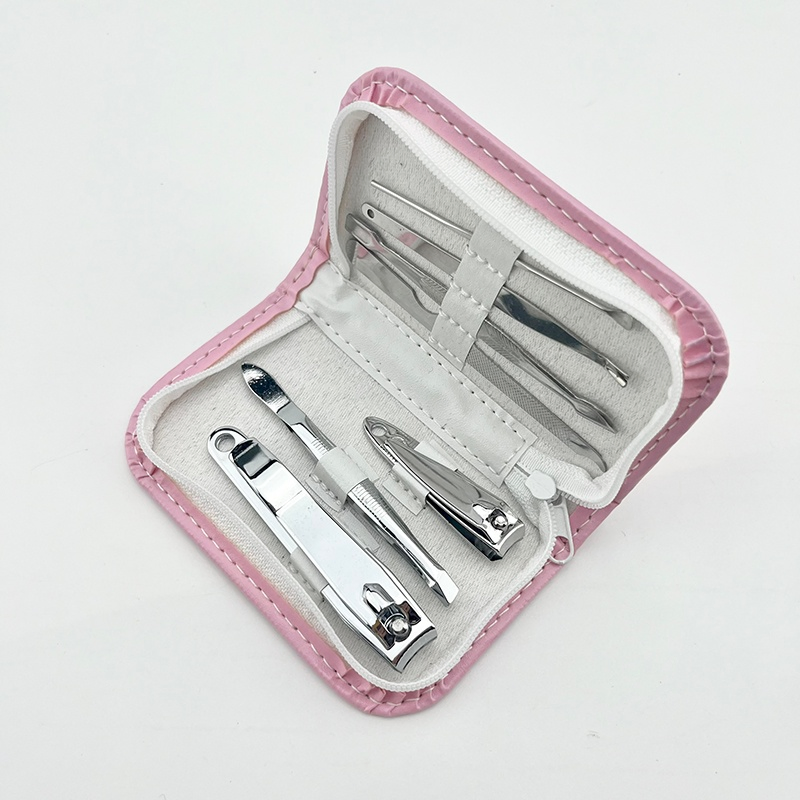 Women Pedicure Tools Grooming Kit Manicure Set Nail Clipper Set with Portable Travel Case