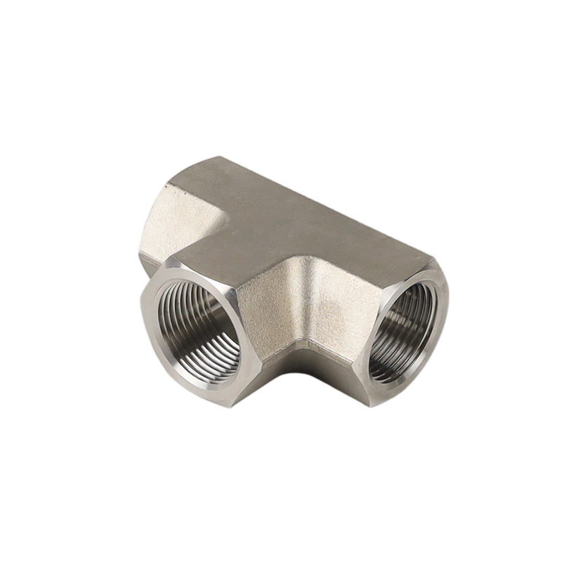 Тройник гидравлический нержавеющий NPT, внутренняя резьба