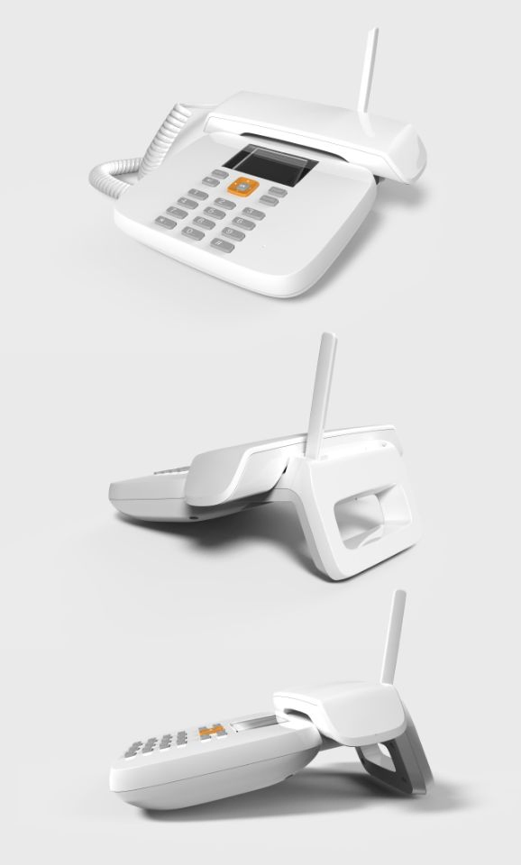 4G Desk Phone Ets-188 4G SIM/WiFi/Bluetooth/MP3/Internet/FM Radio