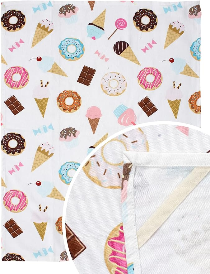 Custom Teatowel Absorbent Durable Kitchen Tea Towels Cotton