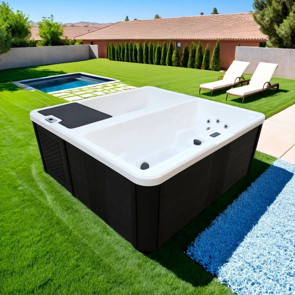 Отдельностоящая СПА ванна Ice Tub с чиллером