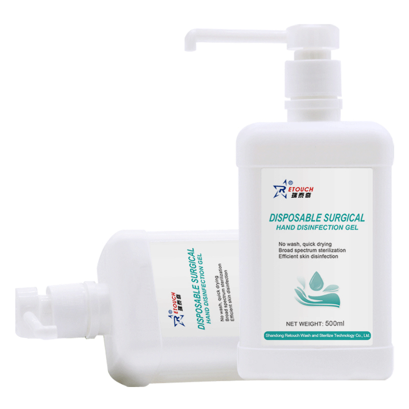 500ml with Pump Compound Alcohol Waterless Hand Sanitizer