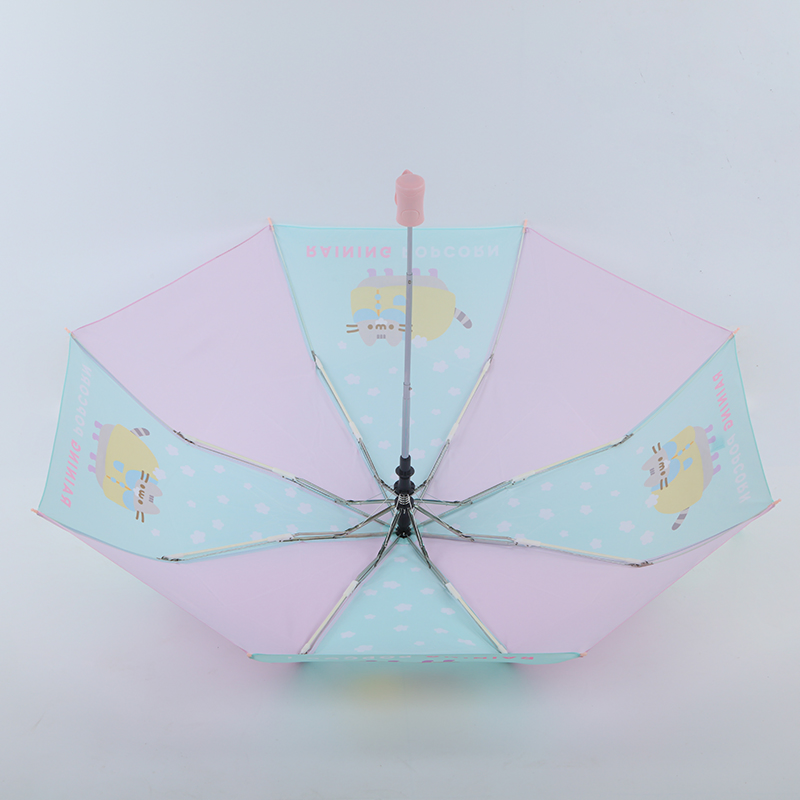 Двухцветный складной зонт Fiber Rob