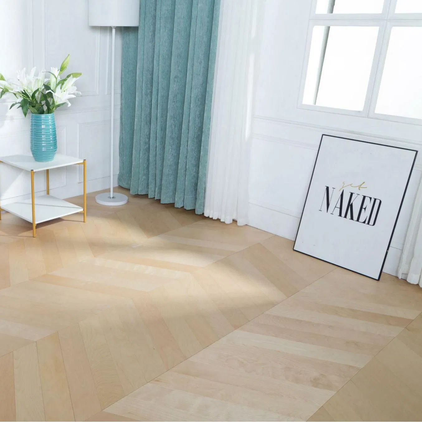 Инженерная паркетная доска Шеврон Береза 15мм