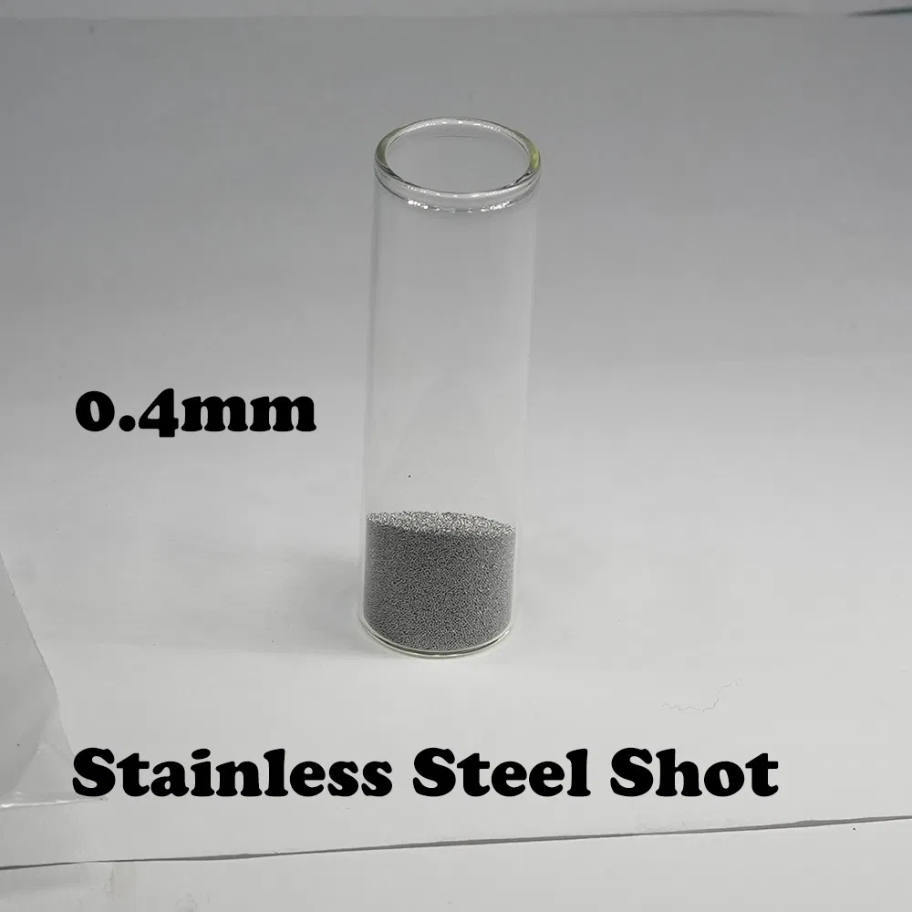 Нержавеющая стальная дробь 0.1-1.4 мм для пескоструйной обработки