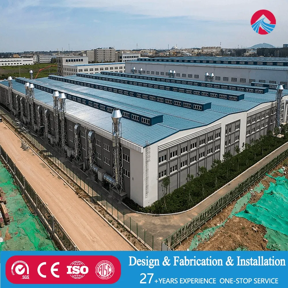 Heavy Steel Structure Warehouse with Reinforced Flooring, Waterproof Roof, CE Marked, China Class a Qualification, for Industrial Raw Materials