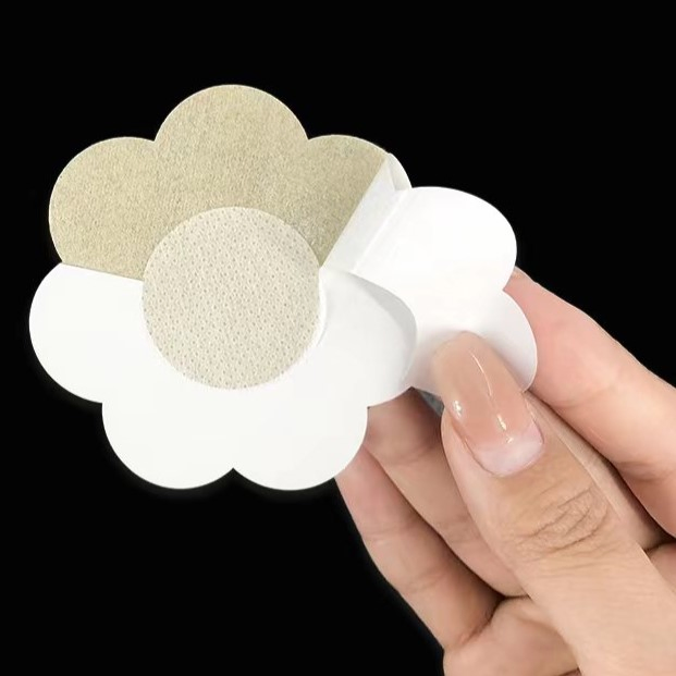 Disposable Non Woven Nipple Covers Nipple Pasties Adhesive Boobs Stickers for Women and Men