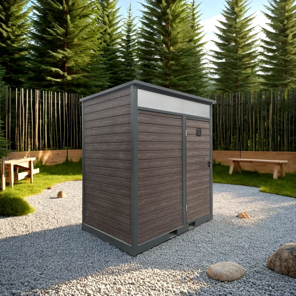 Mobile Toilet for Backyard - Durable Toilet Shed for Outdoor