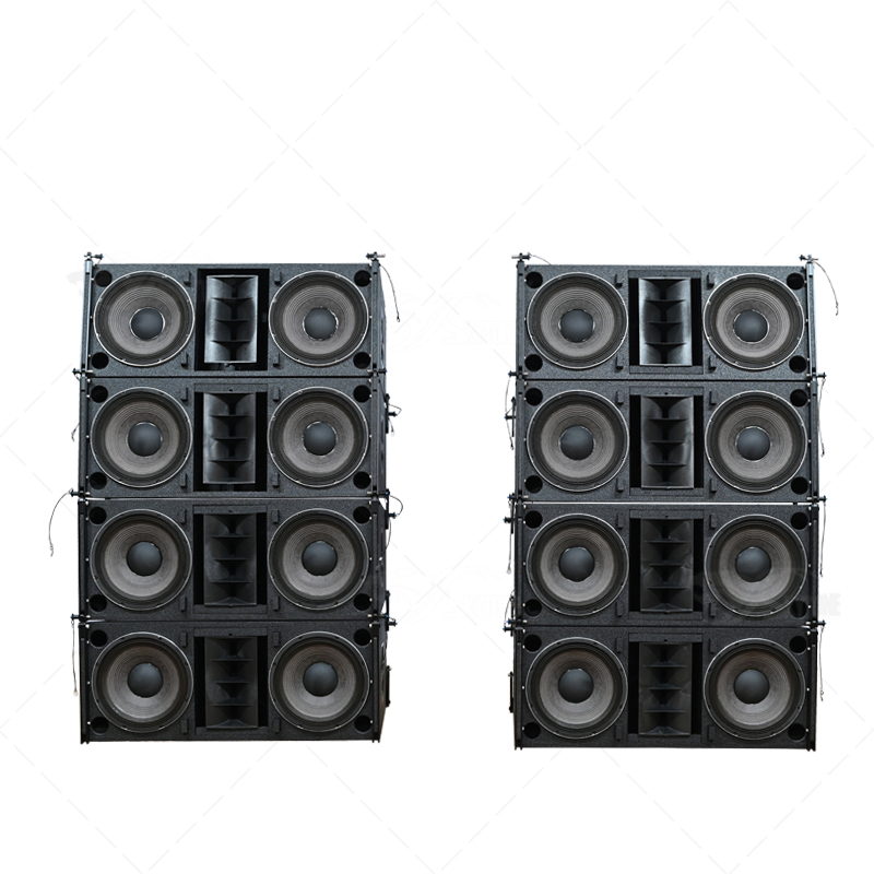 20000 Persons Large Outdoor 3 Way Dual 12 Inch Professional Speakers Line Array System