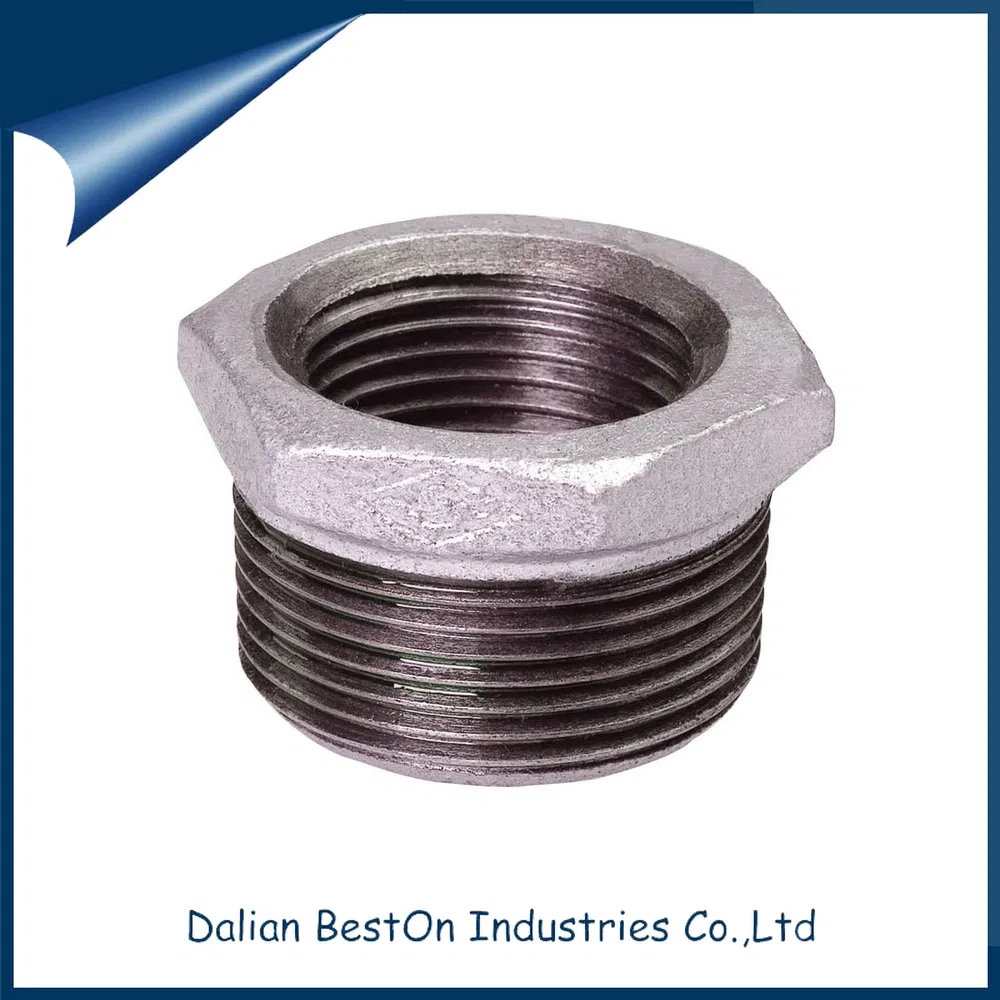 Class 150 Black NPT Malleable Cast-Iron Pipe Fittings for Gas Pipeline Systems