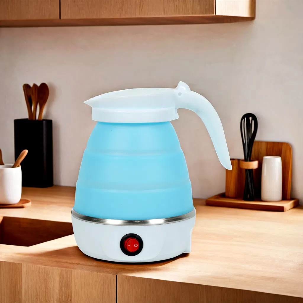 Portable Travel Electric Kettle Fast Boil Silicone Kettle for Home