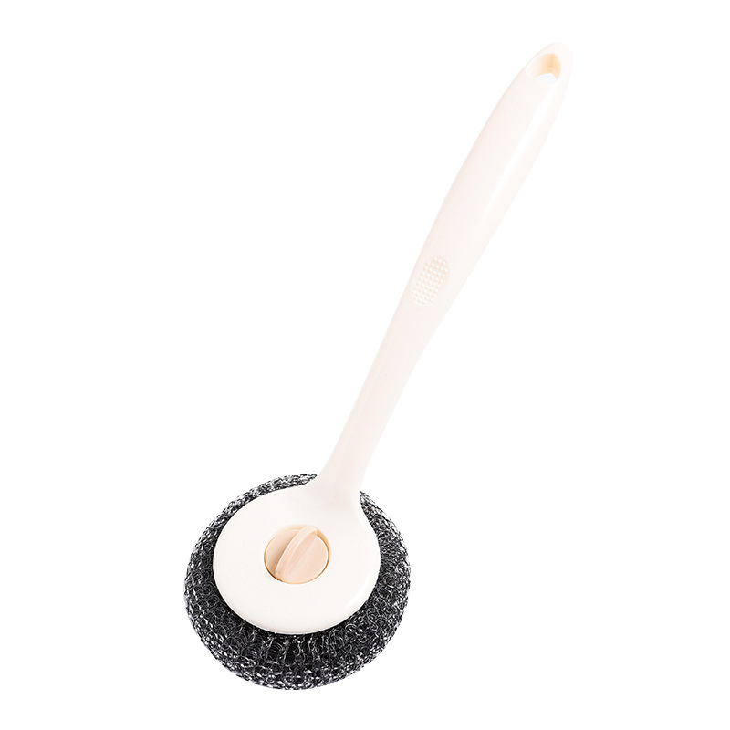 Стальная мочалка для чистки кухни