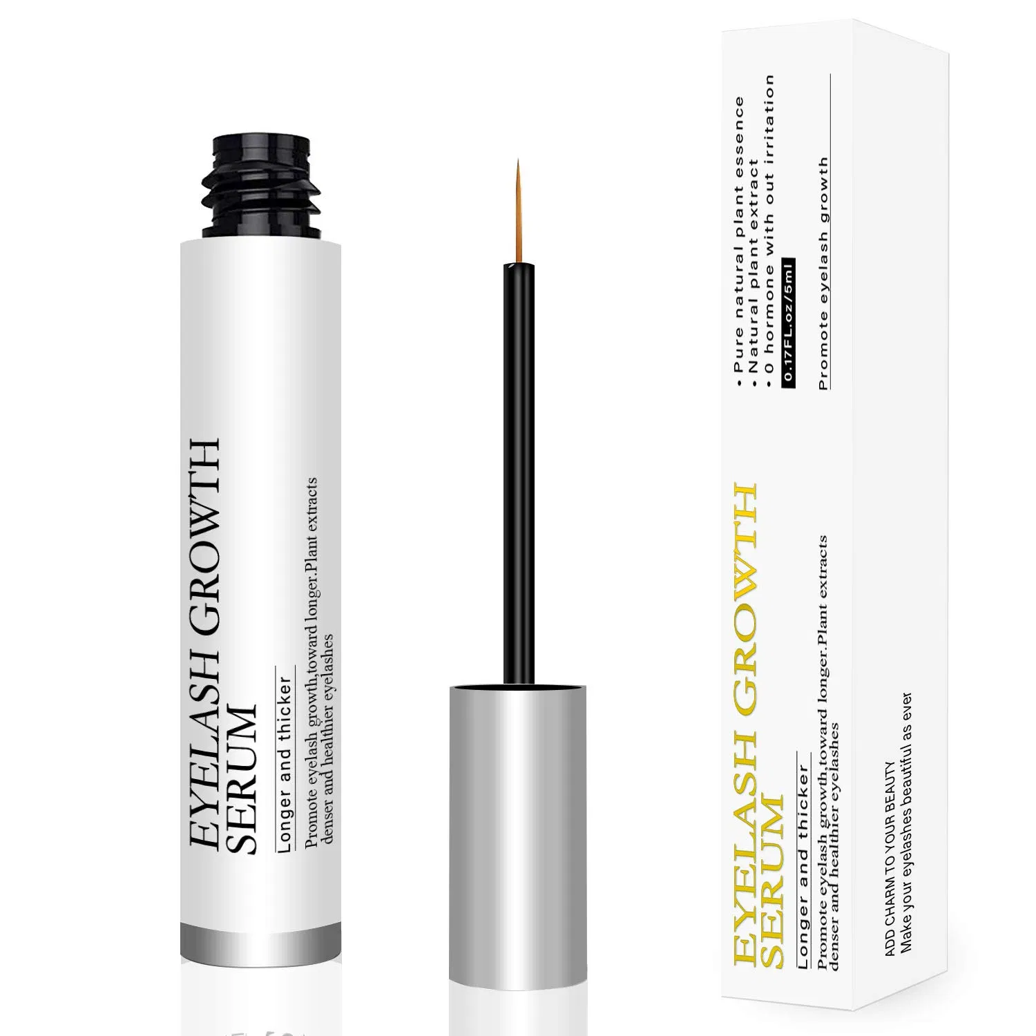 Wholesale Natural Rapid Lash Length Thicker Eyelash Enhancing Serum