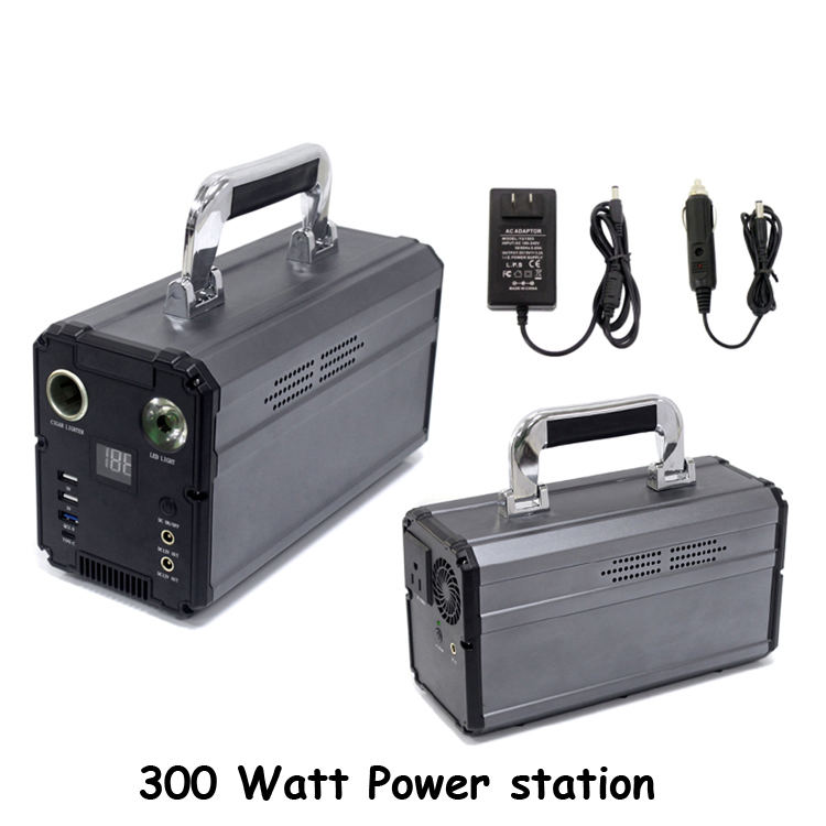 Портативная электростанция 82500 мАч с розеткой 220В