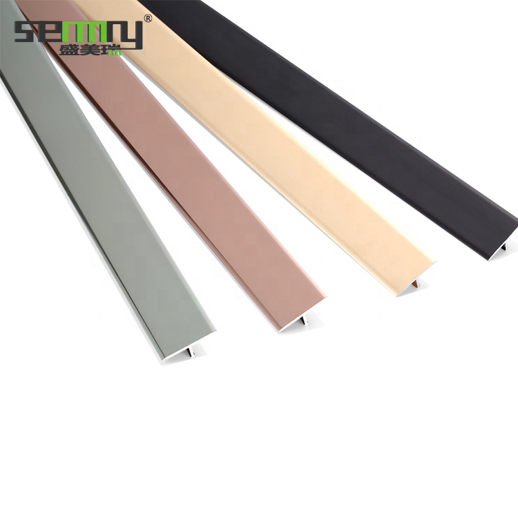 Stylish Waterproof T Shape Tile Edge Trim for Corners